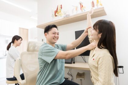 肩の痛みでお困りの場合は、お気軽にご相談ください